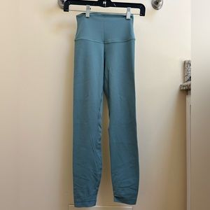 Green/Blue Lululemon Align Leggings